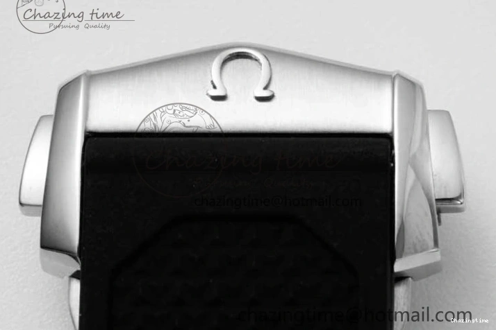 0706 TopPick Speedmaster Racing Master SS HKF Best Edition White Black Dial on Black Rubber Strap A 7813